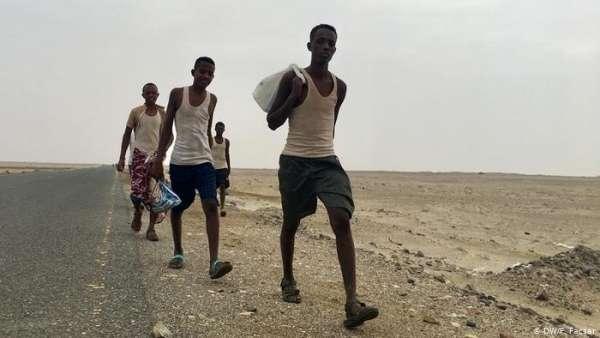 37 ألف مهاجر وصلوا إلى اليمن خلال عام 2020 1 37 ألف مهاجر وصلوا إلى اليمن خلال عام 2020