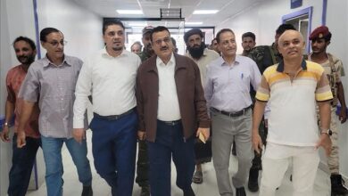 الداؤودي يتفقد مشروع إعادة تأهيل قسم الطوارئ بمستشفى خليفة في المنصورة