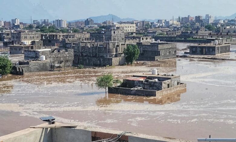 أوتشا: 170 ضحية و125 ألف متضرر جراء السيول والأمطار في اليمن