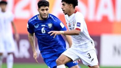 منتخبنا الوطني للشباب يبدأ مشواره في كأس آسيا بهزيمة أمام أوزبكستان