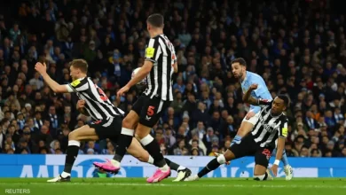 مانشستر سيتي يطيح نيوكاسل من كأس الاتحاد الإنجليزي