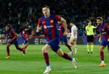 برشلونة يستعيد نغمة الانتصارات بعد فوزه على ضيفه فالنسيا