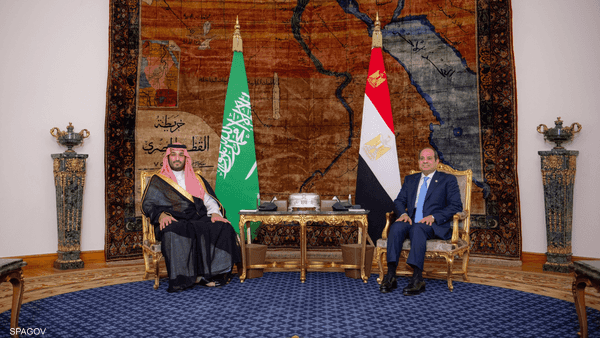 محمد بن سلمان والسيسي يؤكدان خطورة الوضع الإقليمي
