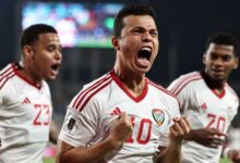 المنتخب الإماراتي يحقق فوزا كبيرا على نظيره القطري في كأس العالم