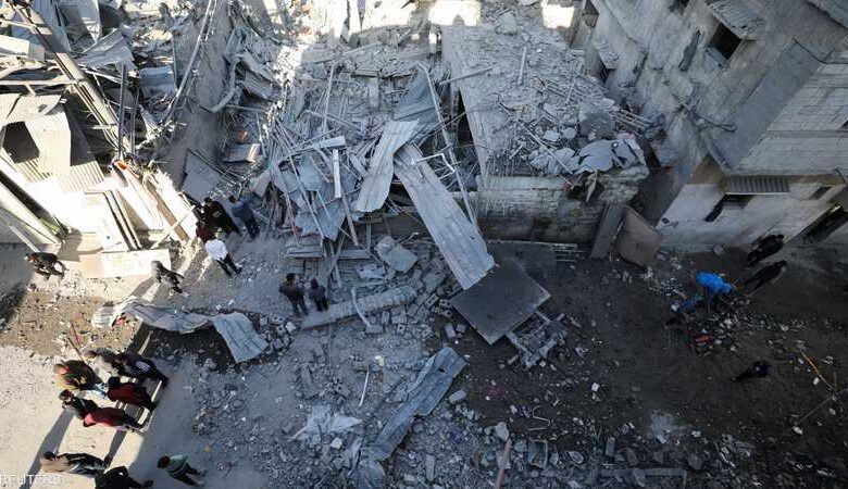 استشهاد 8 فلسطينيين في ضربة إسرائيلية بمخيم النصيرات وسط غزة 1 استشهاد 8 فلسطينيين في ضربة إسرائيلية بمخيم النصيرات وسط غزة