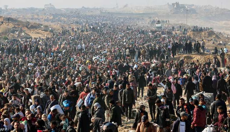 عودة 300 ألف فلسطيني إلى شمال قطاع غزة 1 عودة 300 ألف فلسطيني إلى شمال قطاع غزة