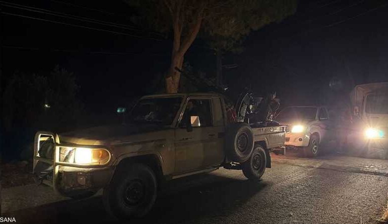الجيش السوري يبدأ الانسحاب من السويداء تنفيذاً لاتفاق وقف إطلاق النار 1 الجيش السوري يبدأ الانسحاب من السويداء تنفيذاً لاتفاق وقف إطلاق النار