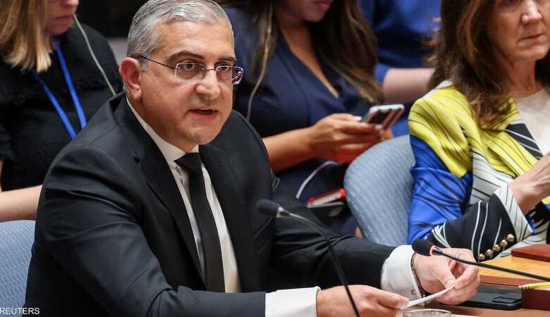 مندوب سوريا بالأمم المتحدة: إسرائيل تشن حرباً مفتوحة على بلادنا