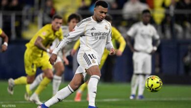 ريال مدريد يتفوق على فياريال بفضل ثنائية مبابي ويتصدر مؤقتًا الليغا