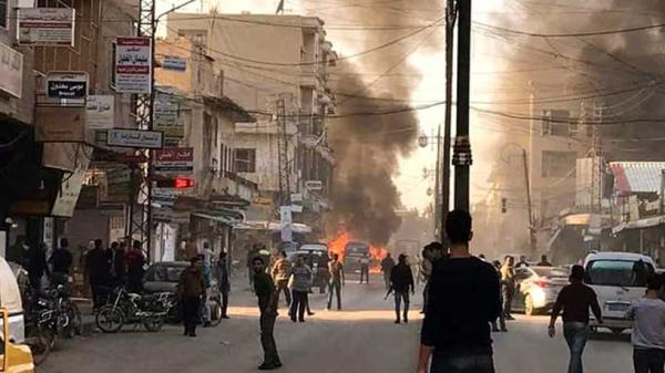 مقتل وإصابة العشرات في هجوم ارهابي بحلب 1 مقتل وإصابة العشرات في هجوم ارهابي بحلب