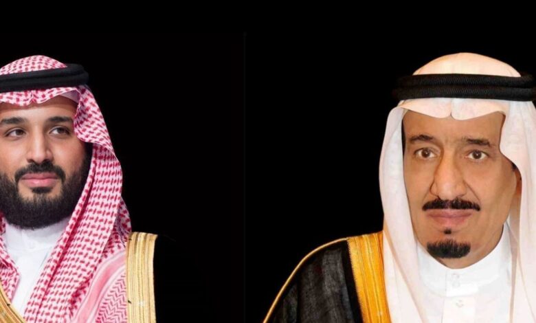 القيادة السعودية تهنئ ملك إسبانيا بذكرى اليوم الوطني لبلاده