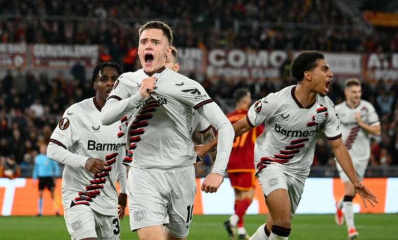 ليفركوزن يضع قدماً في نهائي الدوري الأوروبي 1 ليفركوزن يضع قدماً في نهائي الدوري الأوروبي