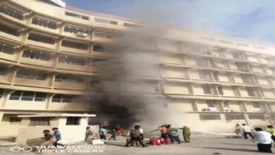 اندلاع حريق في احدى مستشفيات عدن والإدارة تشكل لجنة تحقيق 7 اندلاع حريق في احدى مستشفيات عدن والإدارة تشكل لجنة تحقيق