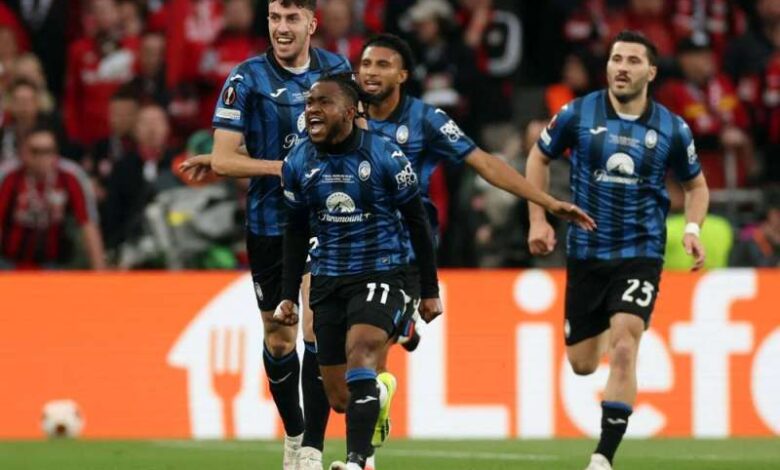 أتالانتا يتوج بلقب الدوري الأوروبي بعد فوزه على ليفركوزن