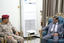 اللواء البحسني يناقش مع وزير الدفاع المستجدات في جبهات القتال