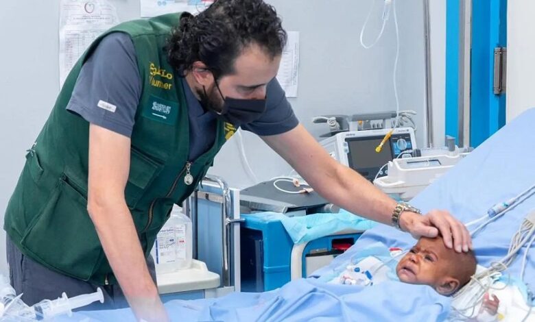 نبض السعودية يجري 89 عملية جراحية لأمراض وجراحة القلب للأطفال بالمكلا 1 نبض السعودية يجري 89 عملية جراحية لأمراض وجراحة القلب للأطفال بالمكلا