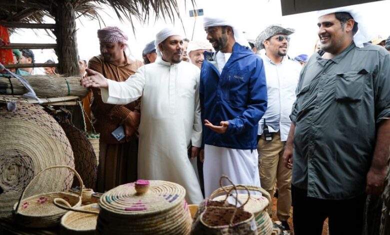 بدعم إماراتي.. الثقلي يدشن مهرجان الأمير الثقافي التراثي في دكسم بسقطرى