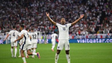 بيلينغهام يهدي إنكلترا فوزاً شاقاً على صربيا في كأس اوروبا