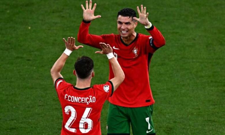 البرتغال تقلب الطاولة على تشيكيا في كأس أوروبا