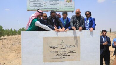 بتمويل سعودي.. العرادة وبن مبارك يضعان حجر الأساس لإنشاء مبنى كلية الطب بجامعة إقليم سبأ