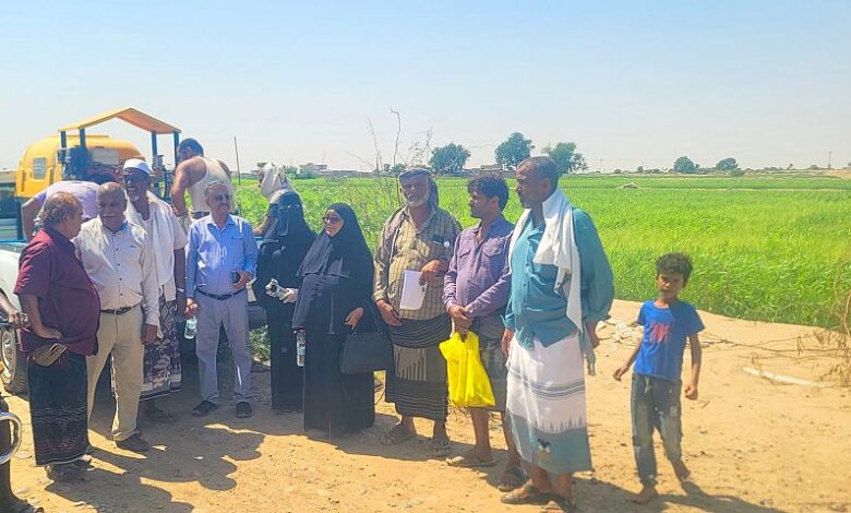 لحج.. حملة ميدانية لمكافحة دودة الجيش الإفريقية بمديرية تُبَن 1 لحج.. حملة ميدانية لمكافحة دودة الجيش الإفريقية بمديرية تُبَن