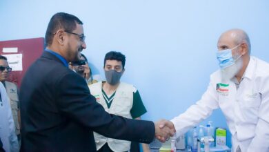 بدعم كويتي.. تدشين مخيم القافلة الطبية لازالة المياه البيضاء بشبوة