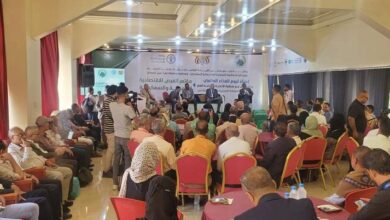تدشين مؤتمر الفرص الإقتصادية والزراعية والسمكية بتعز