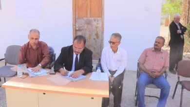 بتمويل اليونبس.. تسليم موقع مشروع انشاء مختبر للمياه بحضرموت للجهة المنفذة