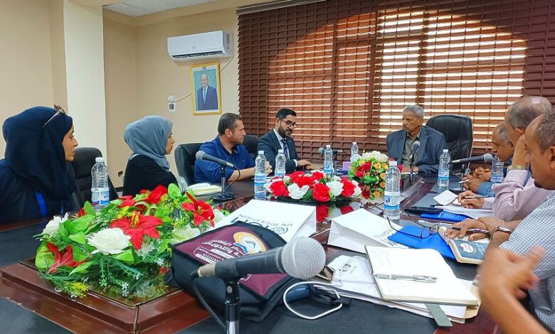 المحافظ تُركي يبحث مع الهجرة الدولية تدخلاتها الإنسانية والتنموية بلحج 1 المحافظ تُركي يبحث مع الهجرة الدولية تدخلاتها الإنسانية والتنموية بلحج