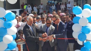 حضرموت.. افتتاح عدد من المشاريع التنموية في مديريتي سيئون وتريم
