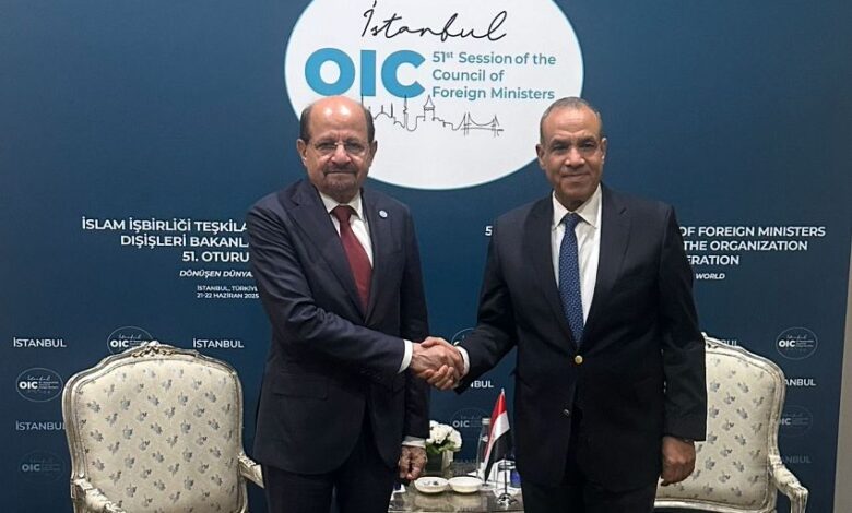 الزنداني وعبد العاطي يبحثان تعزيز التعاون الثنائي بين اليمن ومصر 1 الزنداني وعبد العاطي يبحثان تعزيز التعاون الثنائي بين اليمن ومصر