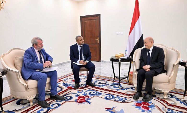 العليمي يبحث مع يونيسف التدخلات الإنسانية وأزمة المياه في تعز 1 العليمي يبحث مع يونيسف التدخلات الإنسانية وأزمة المياه في تعز