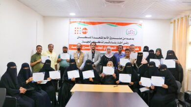 عدن تختتم دورة تدريبية لتأهيل الكوادر الإحصائية في إطار التحول الرقمي