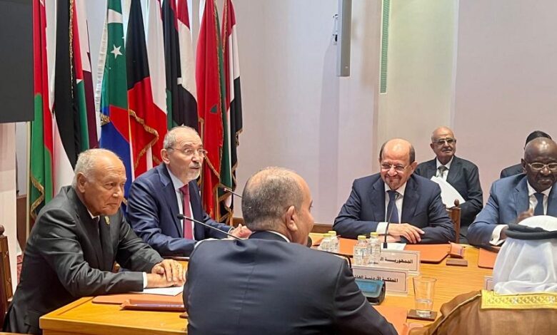 وزير الخارجية يشارك في اجتماع متابعة تنفيذ قرارات الجامعة العربية على المستوى الوزاري 1 وزير الخارجية يشارك في اجتماع متابعة تنفيذ قرارات الجامعة العربية على المستوى الوزاري