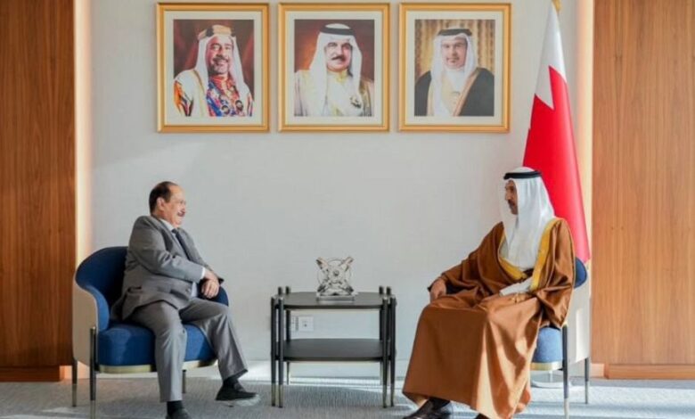 اليمن والبحرين تبحثان تعزيز التعاون واستئناف الرحلات الجوية بين البلدين 1 اليمن والبحرين تبحثان تعزيز التعاون واستئناف الرحلات الجوية بين البلدين