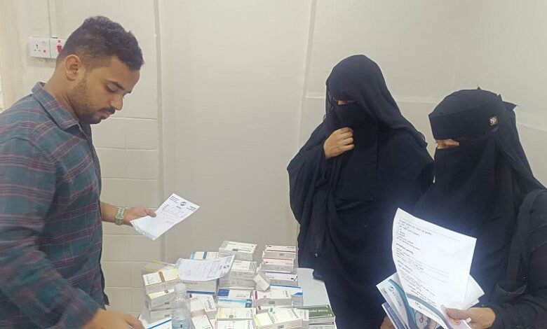 إختتام مخيم طبي مجاني لأمراض الضغط والسكري في عدن