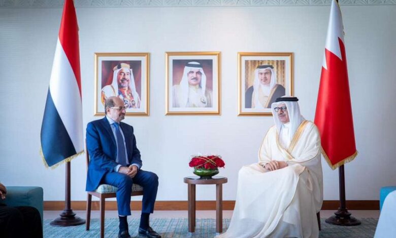 اليمن والبحرين تؤكدان أهمية تنسيق الجهود الإقليمية لحماية الملاحة البحرية 1 اليمن والبحرين تؤكدان أهمية تنسيق الجهود الإقليمية لحماية الملاحة البحرية