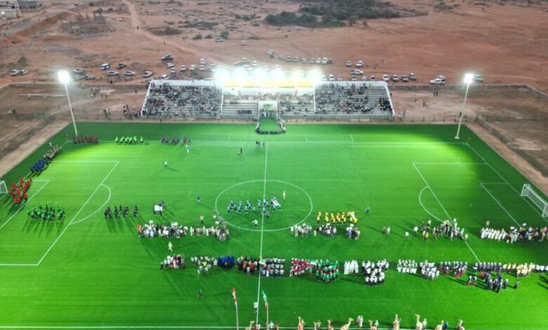 سقطرى تدشن استاد الاتحاد الرياضي بدعم إماراتي يعزز النهضة الشبابية