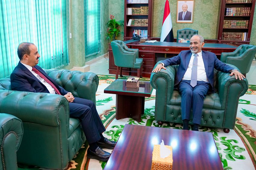 تعزيز دور الإعلام وتوحيد خطابه في صدارة لقاء الصبيحي والإرياني بعدن