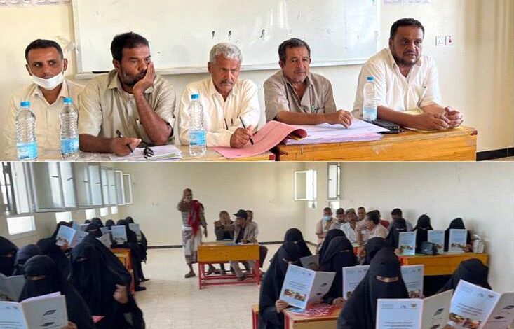 أبين.. تدشين دورة تدريبية للعاملين الصحيين بلودر استعداداً لحملة الكوليرا الطارئة
