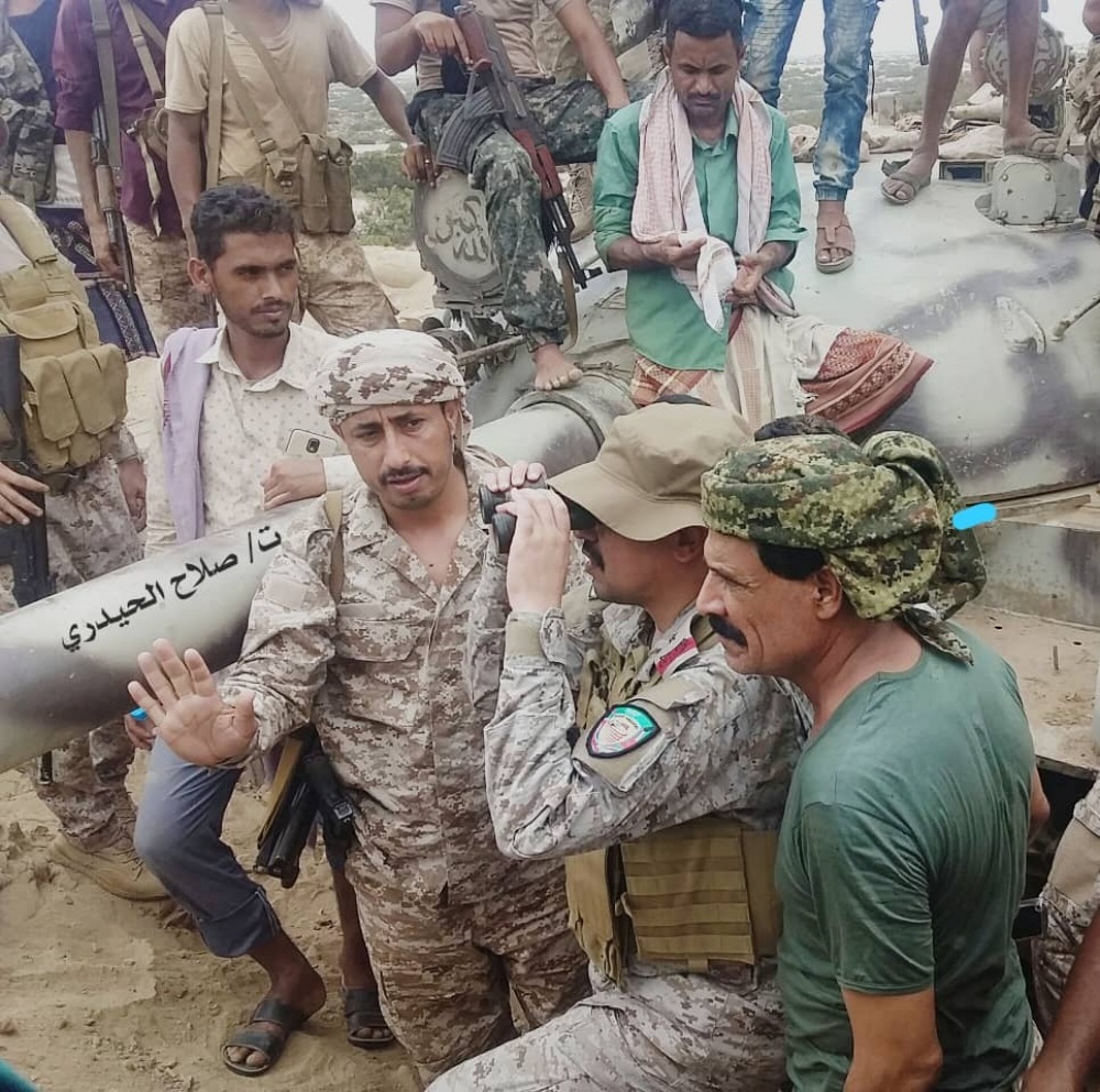 أبين.. فريق الهدنة السعودي لوقف اطلاق النار يزور جبهة شقرة