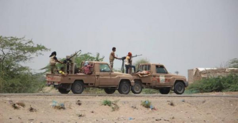 الحديدة .. بكمين محكم مصرع 4 متسللين حوثيين بينهم قناص واغتنام أسلحتهم في الجبلية 1 الحديدة .. بكمين محكم مصرع 4 متسللين حوثيين بينهم قناص واغتنام أسلحتهم في الجبلية