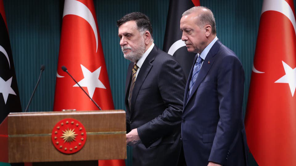 في أول رد فعل من تركيا.. أردوغان منزعج لإستقالة السراج 1 في أول رد فعل من تركيا.. أردوغان منزعج لإستقالة السراج