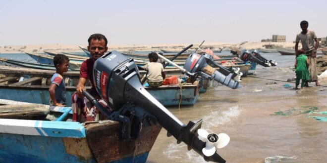 برنامج الأمم المتحدة الإنمائي واليابان يطلقان مشروعًا جديدًا لتحسين قطاع صيد الأسماك في اليمن