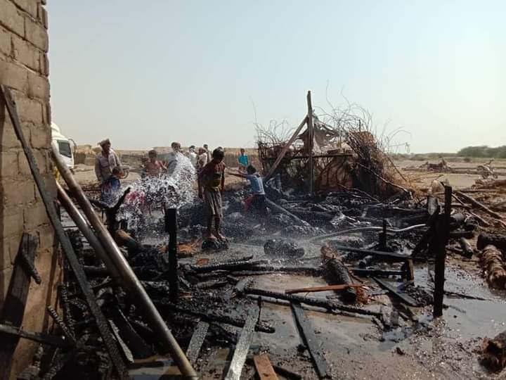 في أقل من أسبوع.. حريق ثاني في مخيمات النازحين بالخوخة 1 في أقل من أسبوع.. حريق ثاني في مخيمات النازحين بالخوخة
