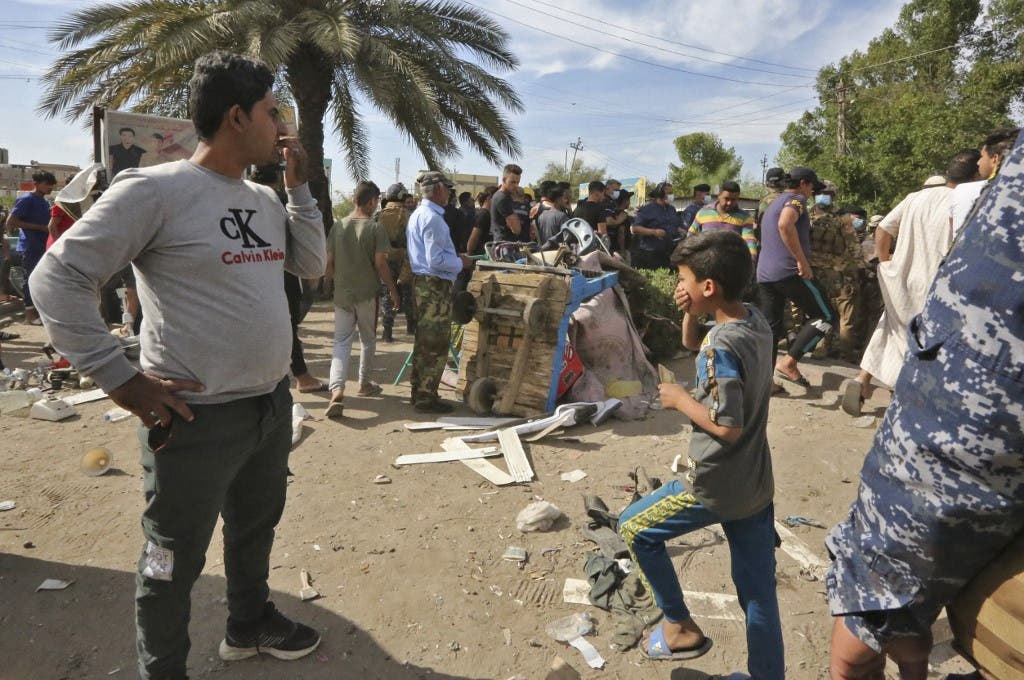 "داعش" يعلن مسؤوليته عن هجوم مدينة الصدر العراقية 1 "داعش" يعلن مسؤوليته عن هجوم مدينة الصدر العراقية