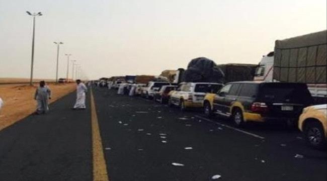 الغاء قرار منع خروج المغتربين اليمنيين بسيارات الدفع الرباعي من السعودية