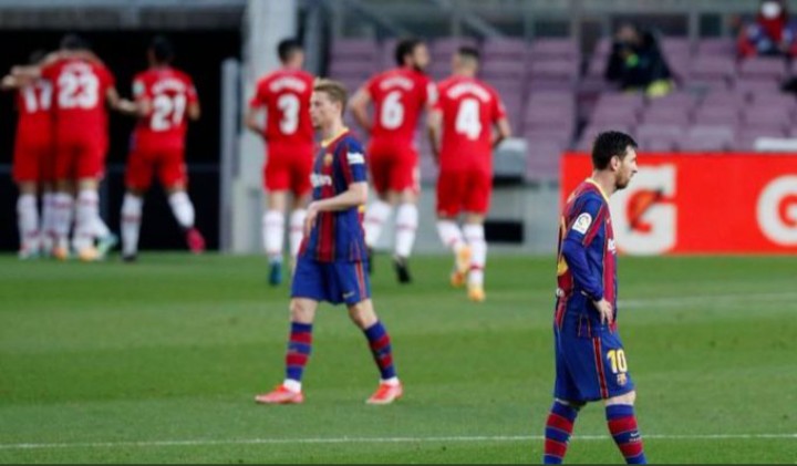 برشلونة يضيع فرصة فوز ثمينة امام غرناطة في الدوري الإسباني 1 برشلونة يضيع فرصة فوز ثمينة امام غرناطة في الدوري الإسباني