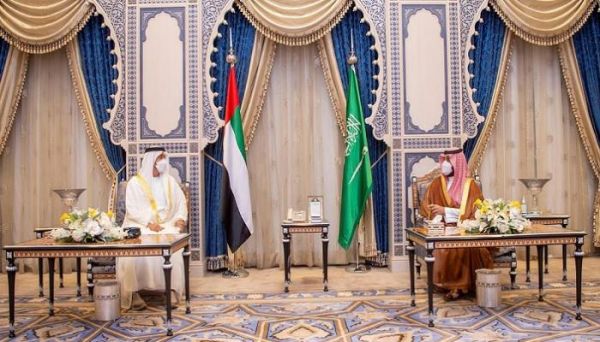 ولي العهد السعودي يستقبل الشيخ محمد بن زايد في جدة 1 ولي العهد السعودي يستقبل الشيخ محمد بن زايد في جدة