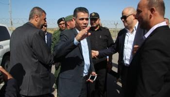 وصول وفد أمني مصري لبحث تثبيت التهدئة في غزة 1 وصول وفد أمني مصري لبحث تثبيت التهدئة في غزة